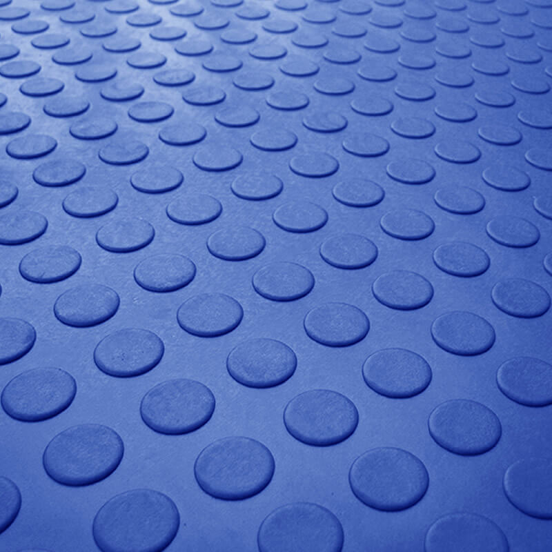 Tapete emborrachado moeda azul premium (3mm)