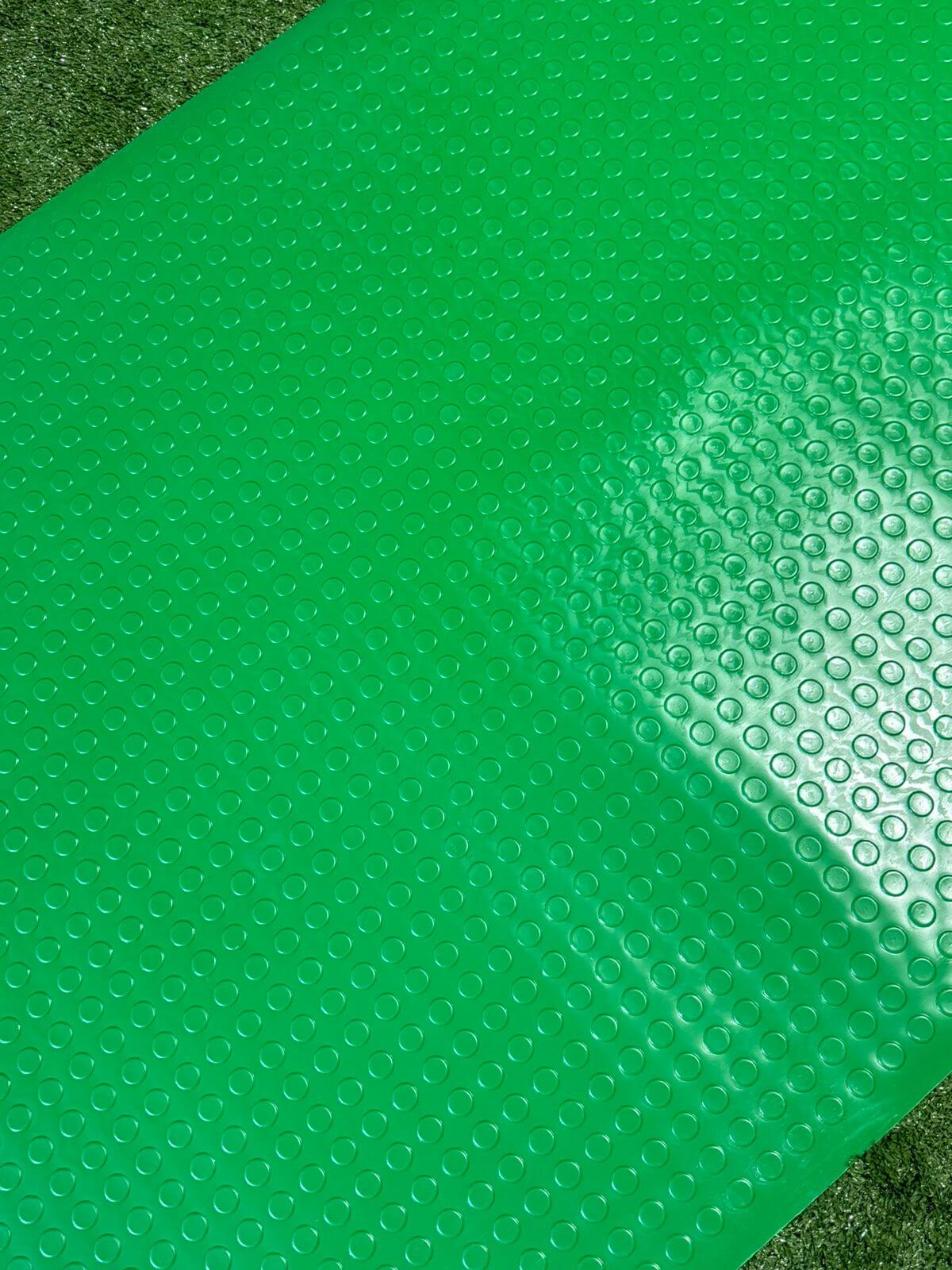 Tapete emborrachado moeda verde premium (3mm)