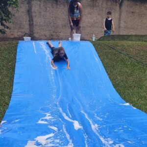 Skybun Lona de Escorregar com Ilhós 10.00x2.00